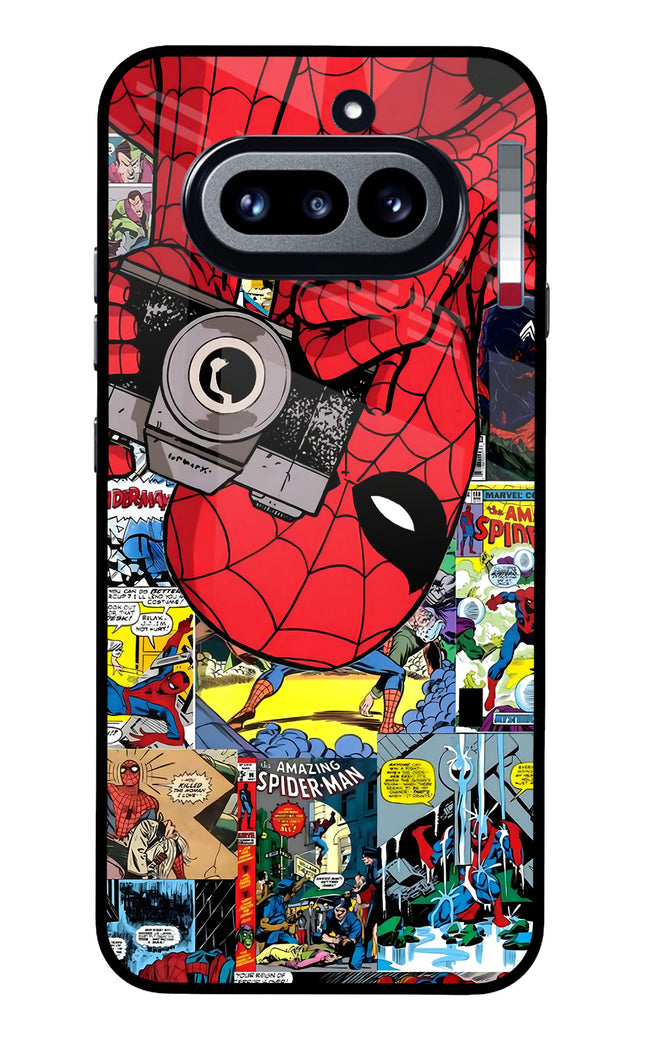 Spider Man Nothing Phone 4a Metal Case Back Cover by Casekaro