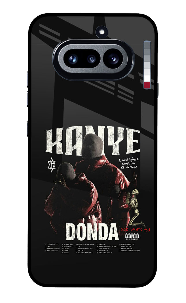 Donda Kanye West Nothing Phone 4a Metal Case Back Cover by Casekaro