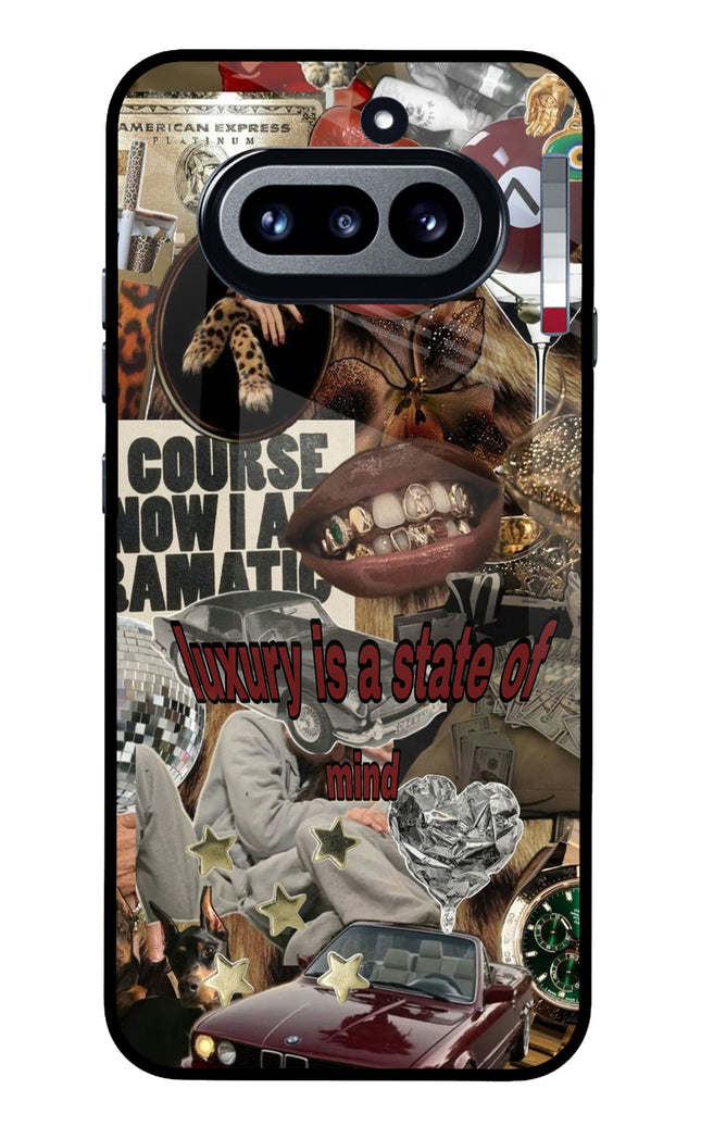 Luxury Nothing Phone 4a Metal Case Back Cover by Casekaro