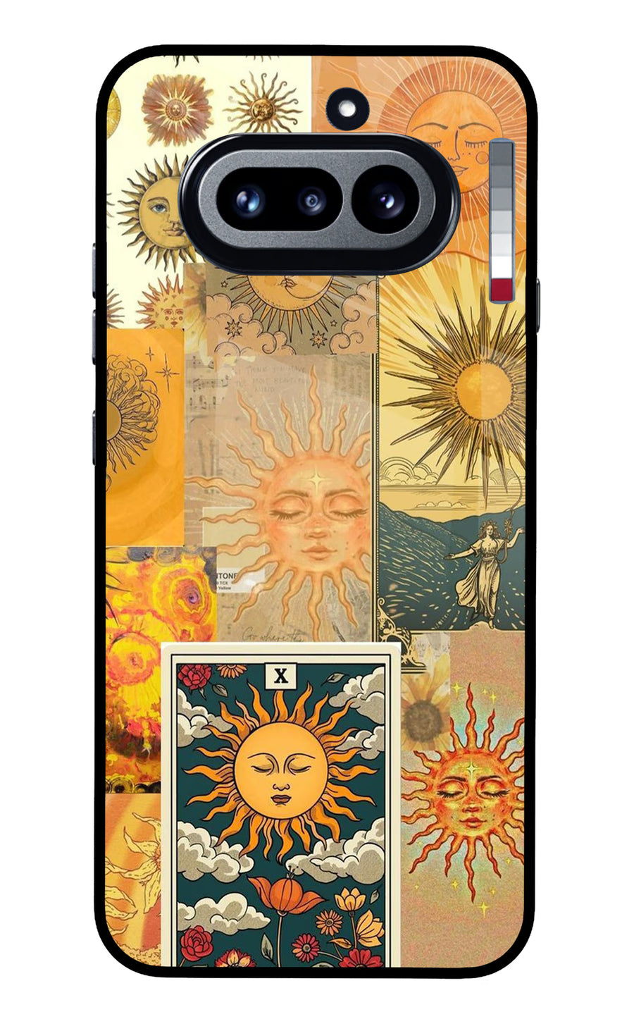 Sun Nothing Phone 4a Back Cover, Metal case