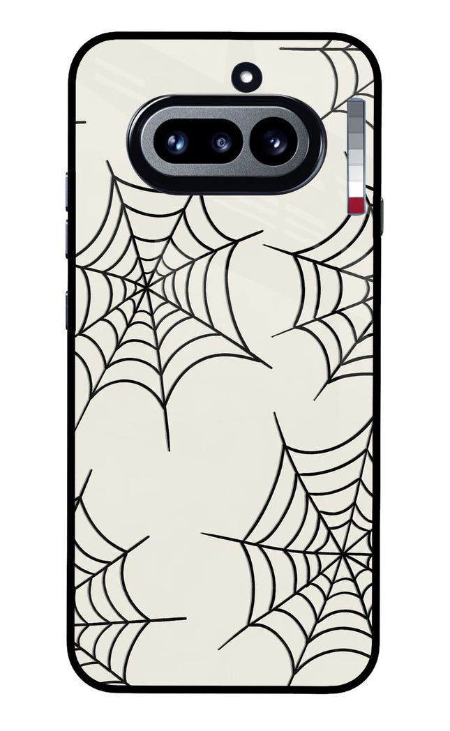 Spider Web Nothing Phone 4a Metal Case Back Cover by Casekaro