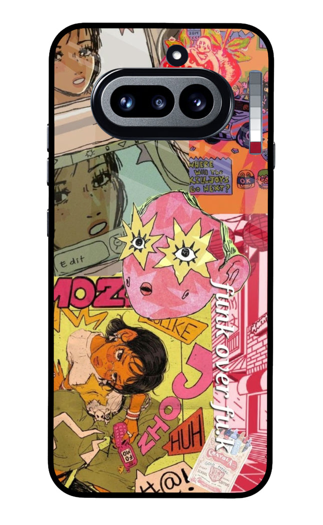 Funkover Nothing Phone 4a Metal Case Back Cover by Casekaro