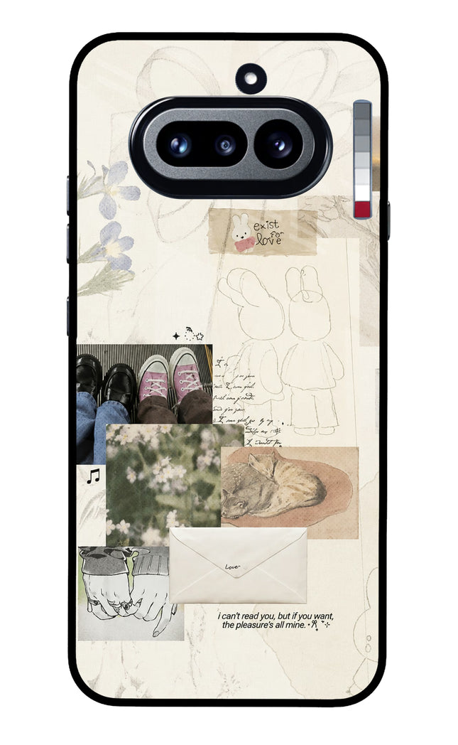 Soft Aesthetic Nothing Phone 4a Metal Case Back Cover by Casekaro