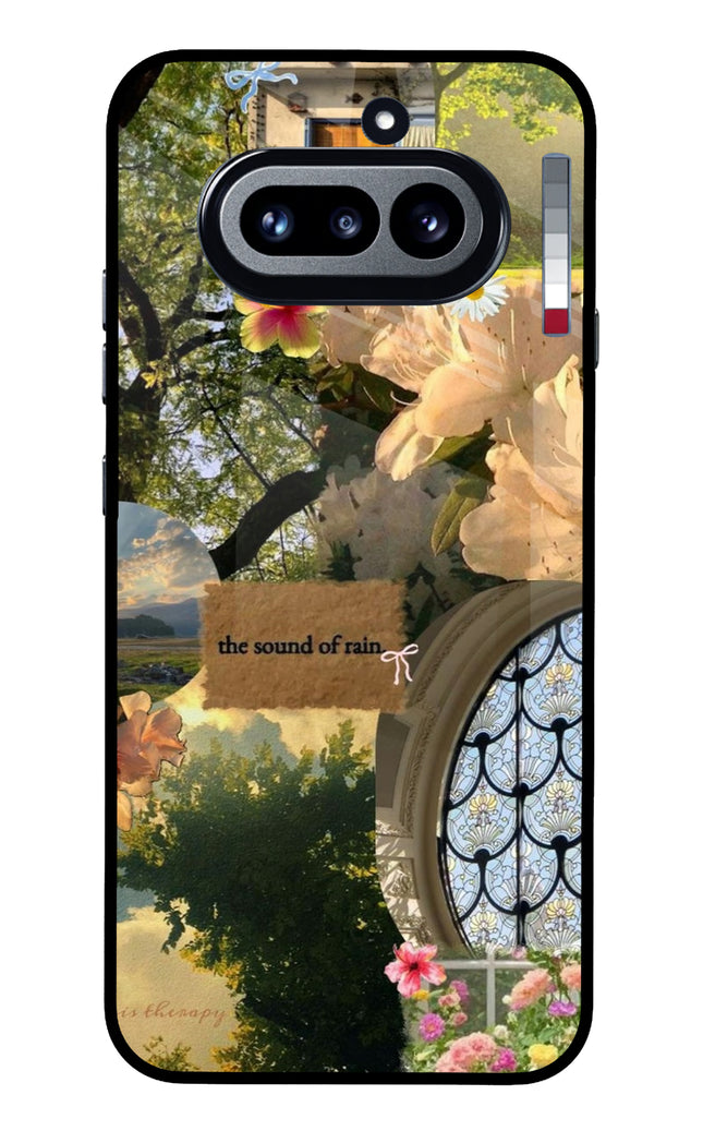 Rain Nothing Phone 4a Metal Case Back Cover by Casekaro