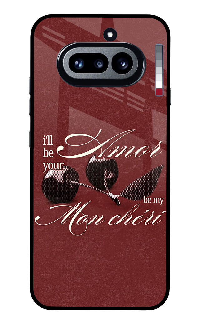 Velvet Cherry Nothing Phone 4a Metal Case Back Cover by Casekaro
