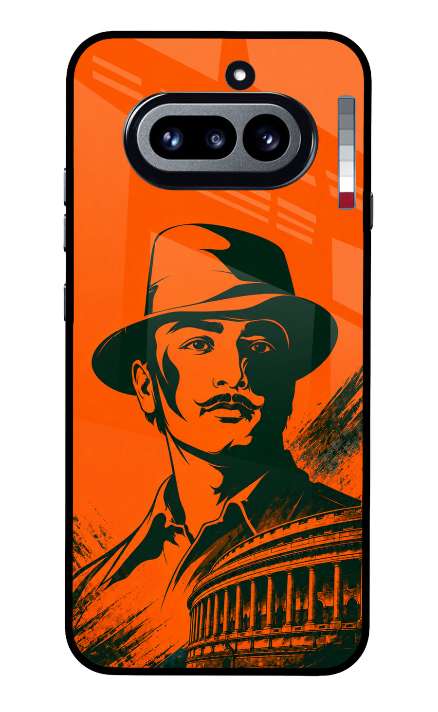 Bhagat Singh Legacy Nothing Phone 4a Back Cover, Metal case