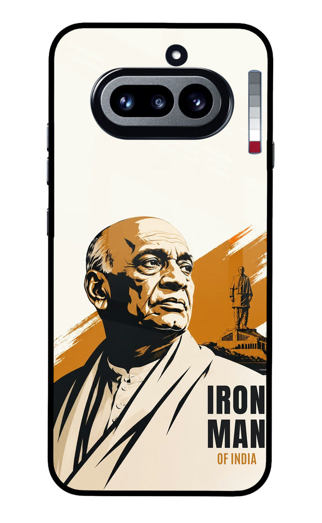 Sardar Patel Iron Will Nothing Phone 4a Metal Case Back Cover by Casekaro