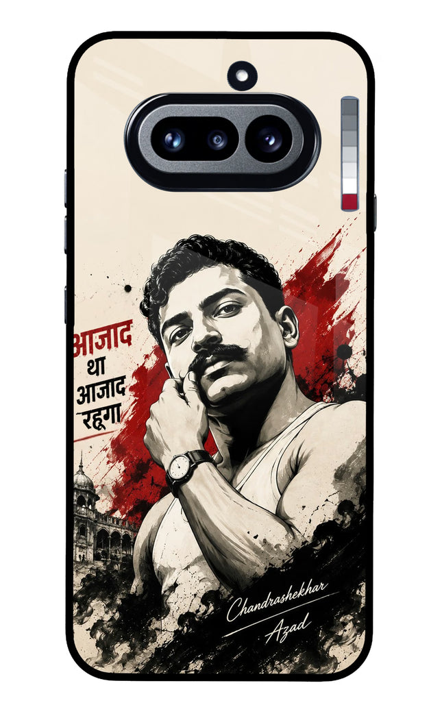 Chandrashekhar Azad Fearless Nothing Phone 4a Metal Case Back Cover by Casekaro