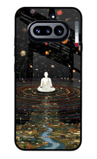 Space Monk Nothing Phone 4a Metal Case Back Cover by Casekaro
