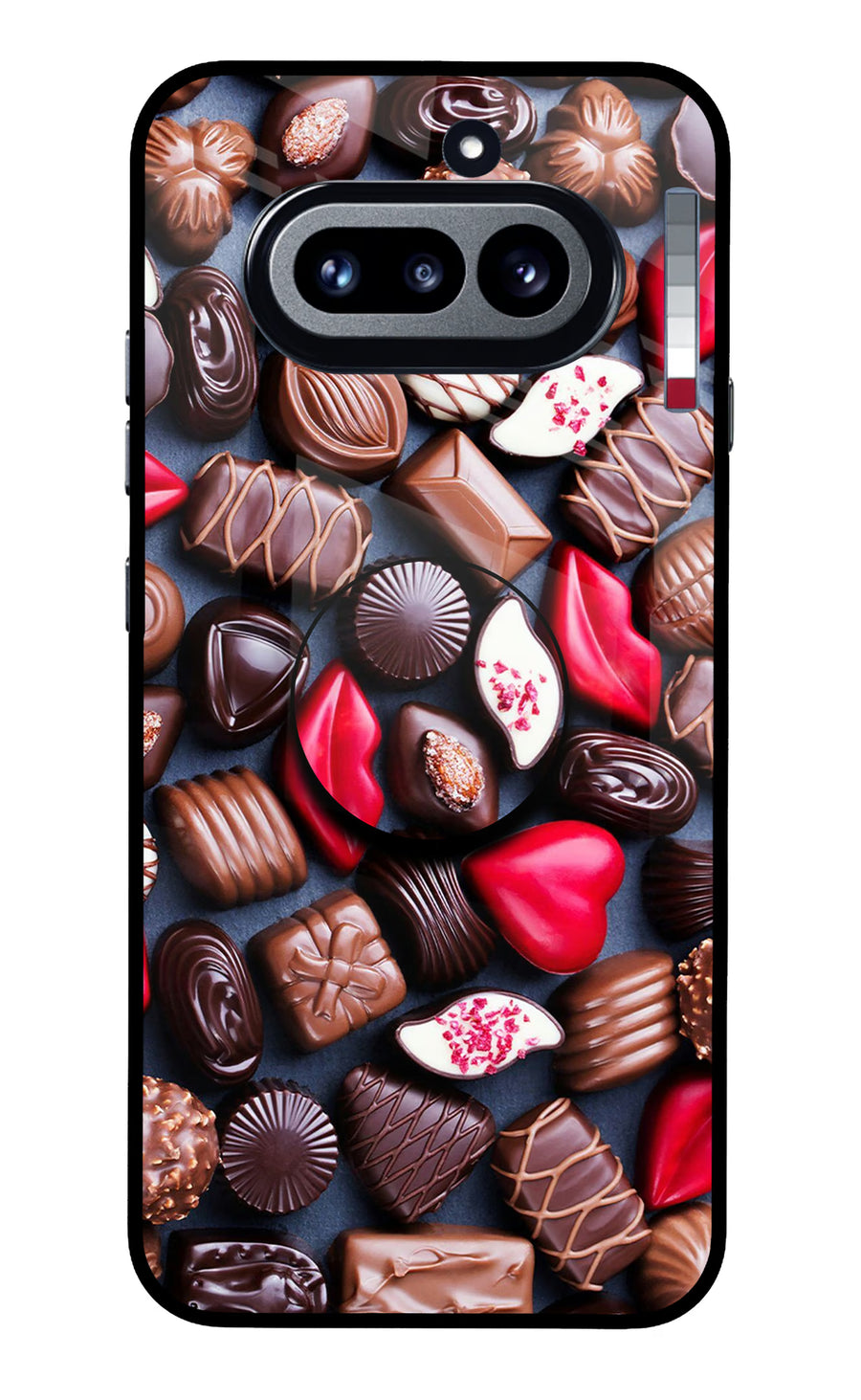 Chocolates Nothing Phone 4a Pop Case, Metal case
