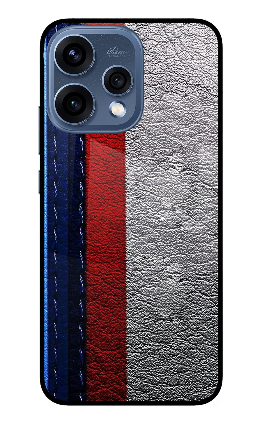 BMW Stripes Oppo Reno15 5G Back Cover, Metal case