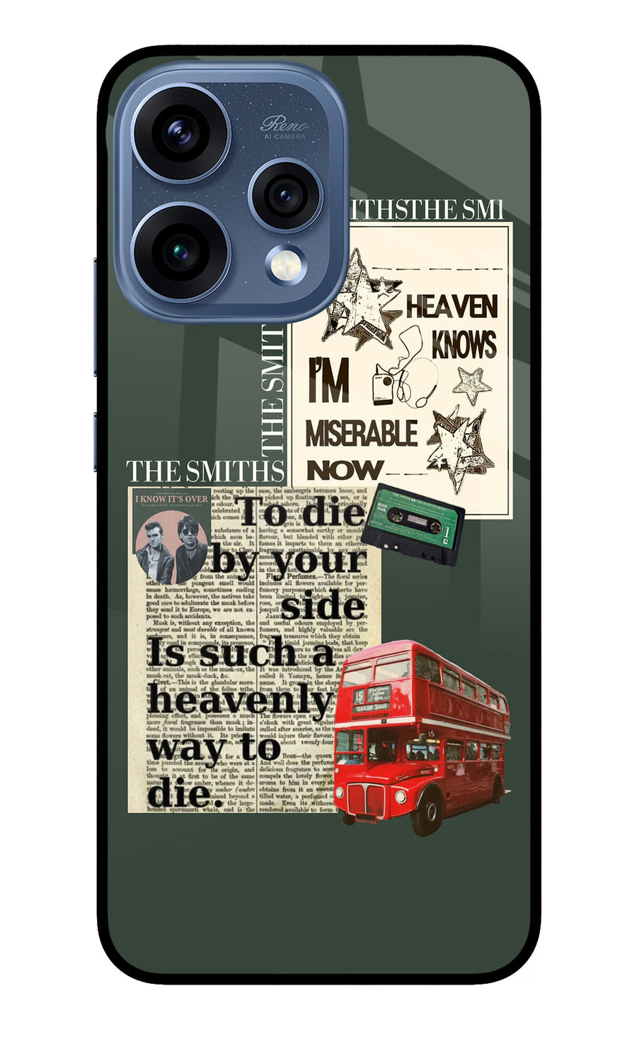 The Smiths Oppo Reno15 5G Back Cover, Metal case