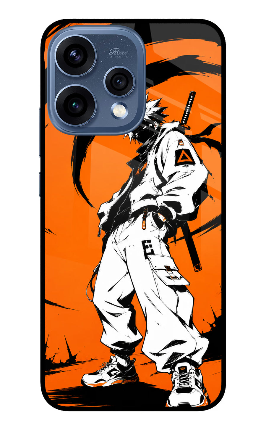 Street Samurai  Oppo Reno15 5G Back Cover, Metal case
