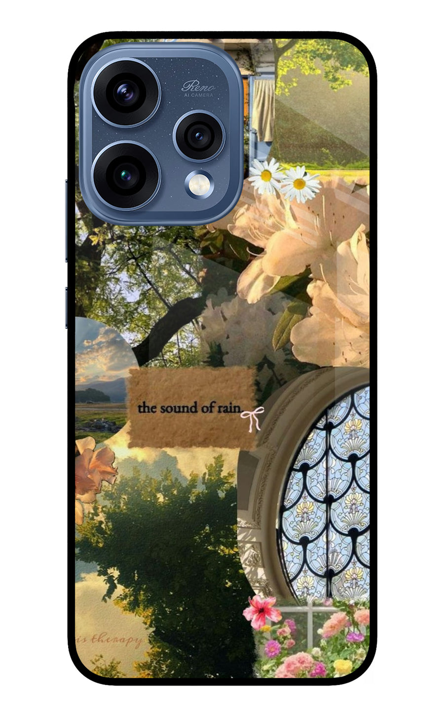 Rain Oppo Reno15 5G Back Cover, Metal case