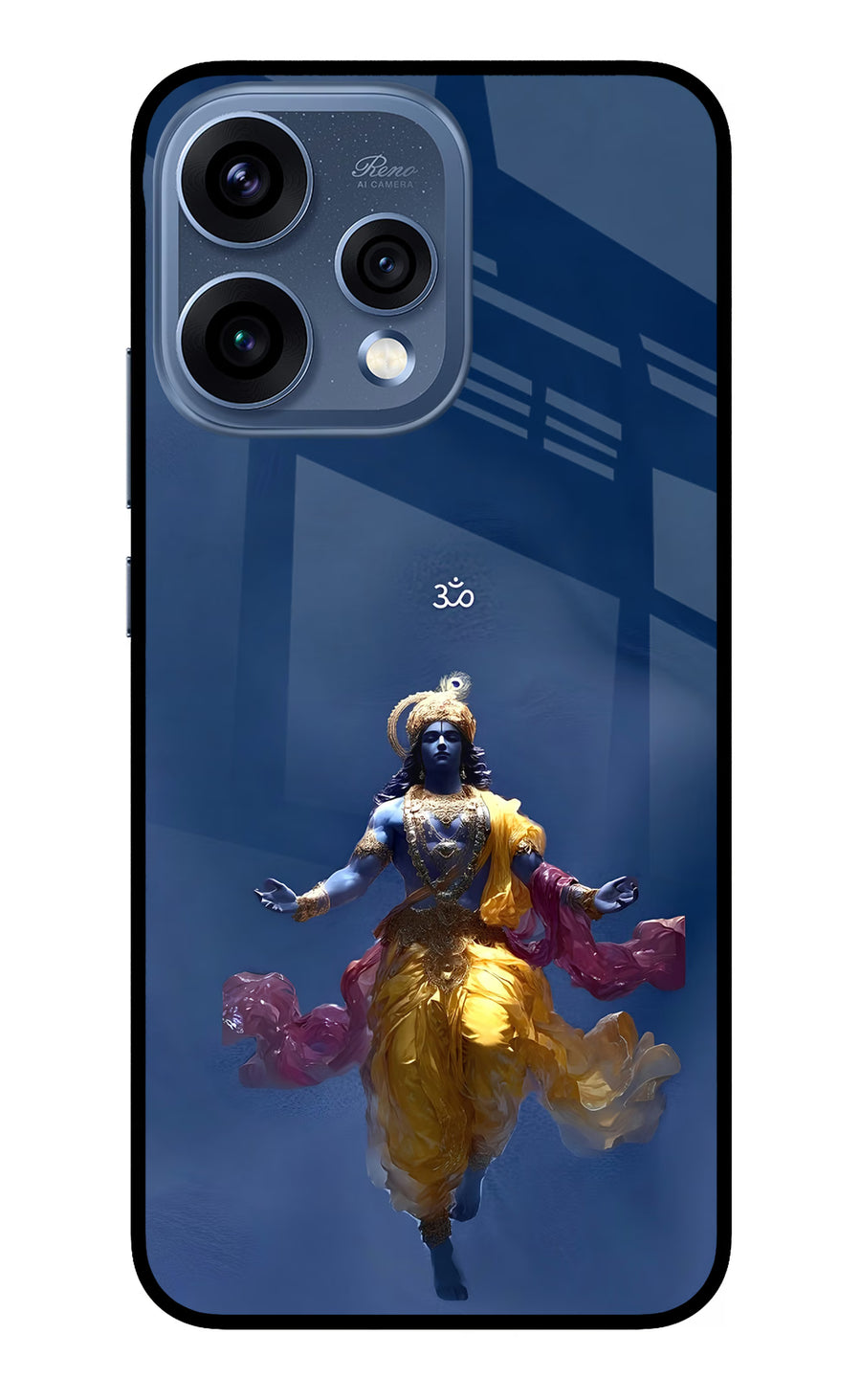 Cosmic Krishna Oppo Reno15 5G Back Cover, Metal case