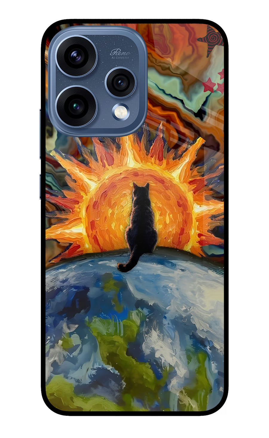 Sunrise Beyond Oppo Reno15 5G Back Cover, Metal case