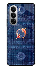 Koi Blue Realme P4x 5G Metal Case Back Cover by Casekaro