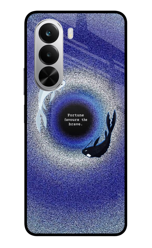 Dark Koi Realme P4x 5G Metal Case Back Cover by Casekaro