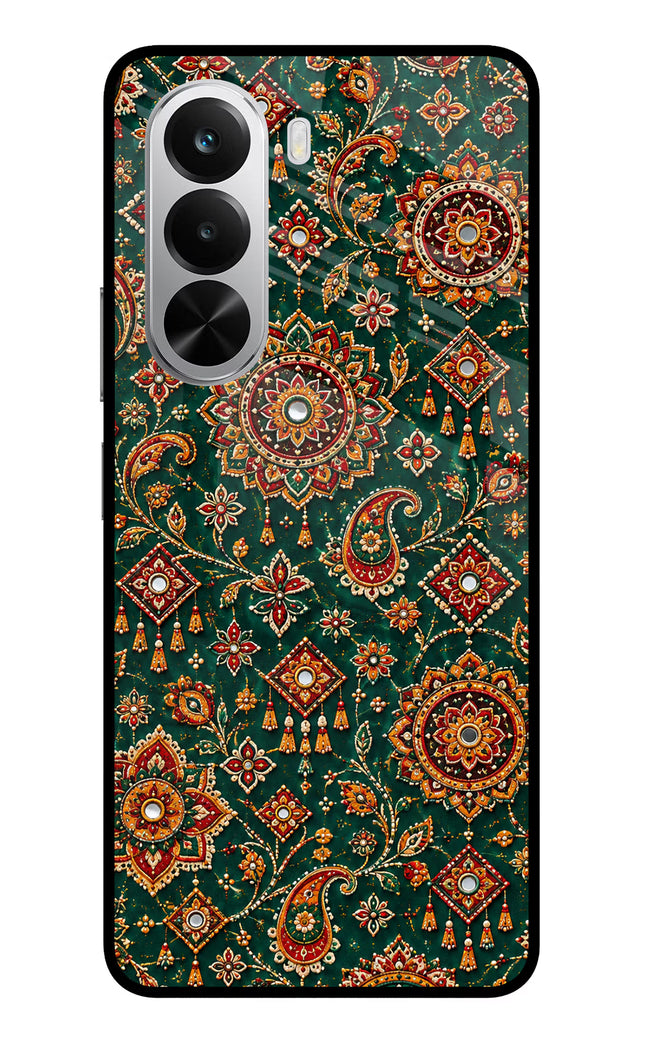 Green Pataka Realme P4x 5G Metal Case Back Cover by Casekaro
