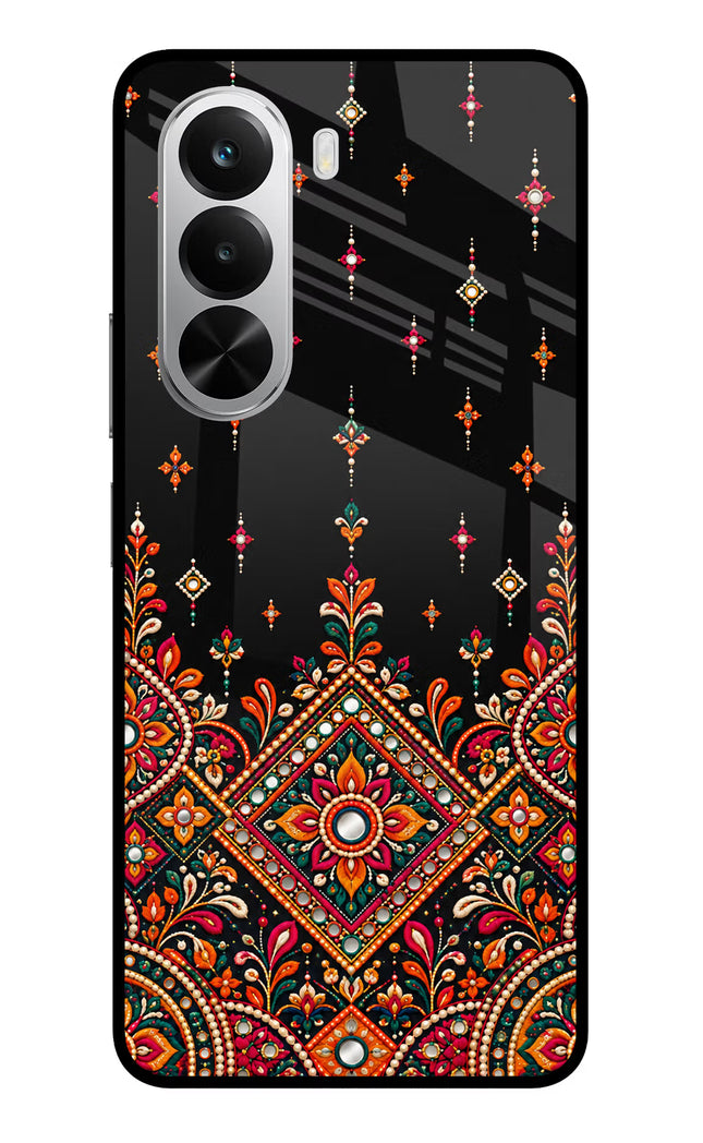 Noir Mehfil Realme P4x 5G Metal Case Back Cover by Casekaro