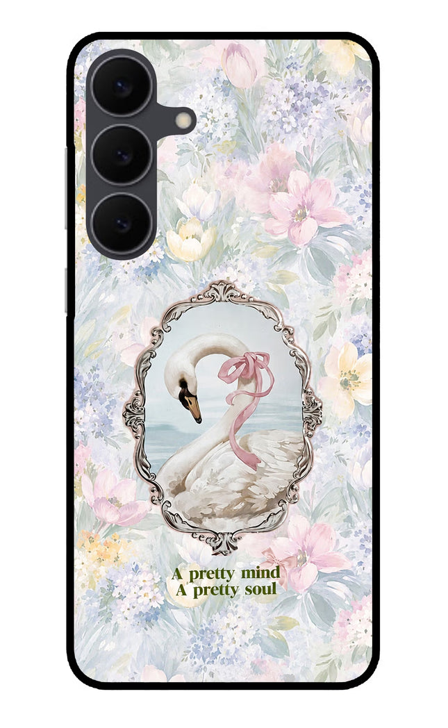 Pretty Mind Pretty Soul Samsung S25 FE 5G Metal Case Back Cover by Casekaro