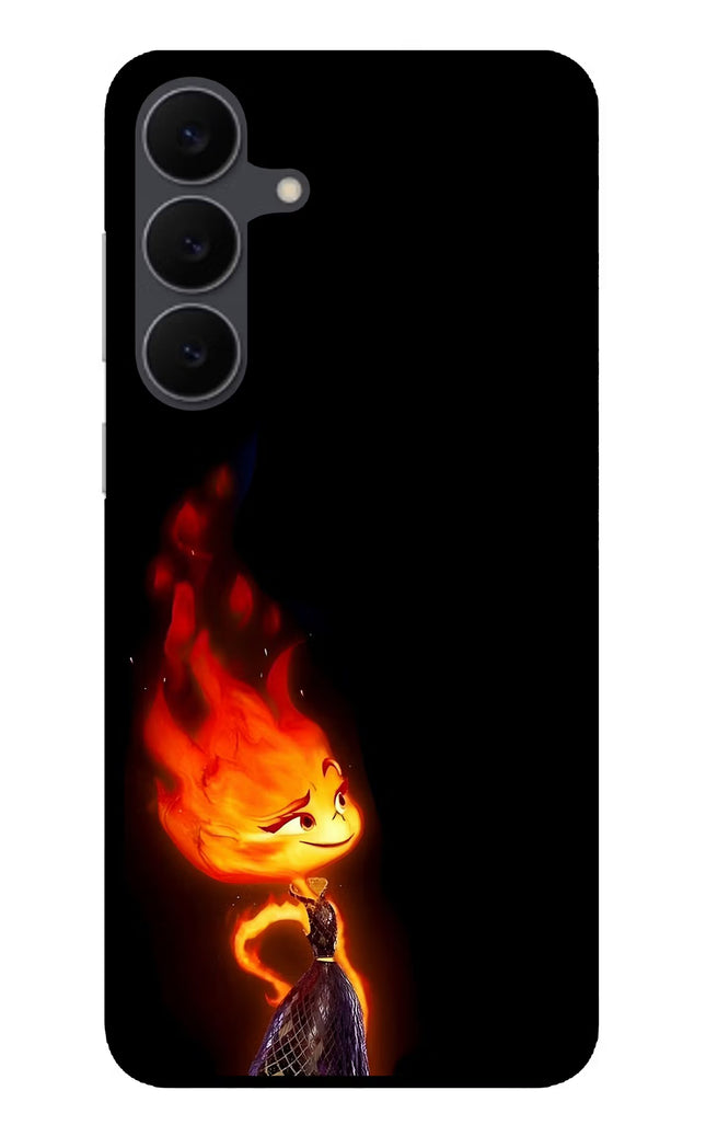 Ember Flame Samsung S25 FE 5G Metal Case Back Cover by Casekaro