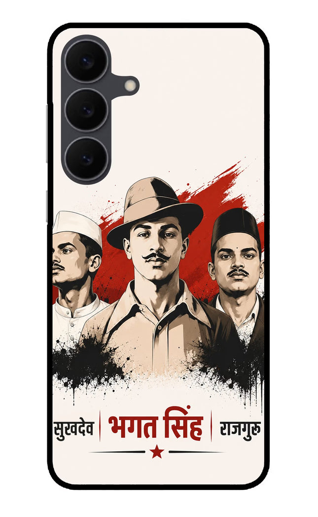 Bhagat Singh Trio Samsung S25 FE 5G Metal Case Back Cover by Casekaro