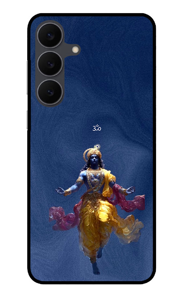 Cosmic Krishna Samsung S25 FE 5G Metal Case Back Cover by Casekaro