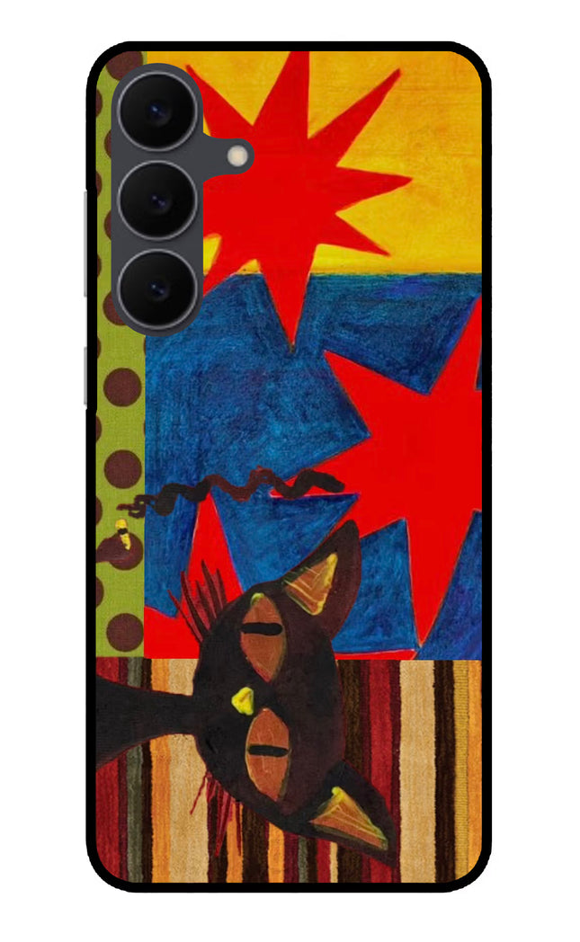 Pop Cat Samsung S25 FE 5G Metal Case Back Cover by Casekaro