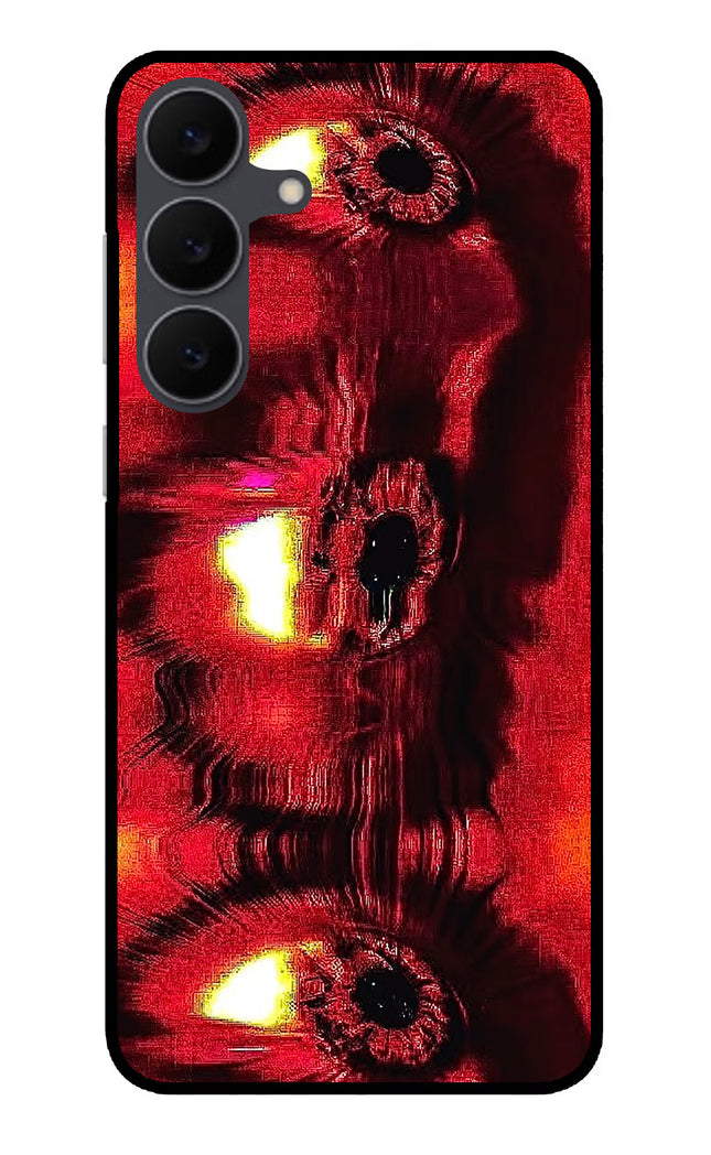 Fire Eye Samsung S25 FE 5G Metal Case Back Cover by Casekaro