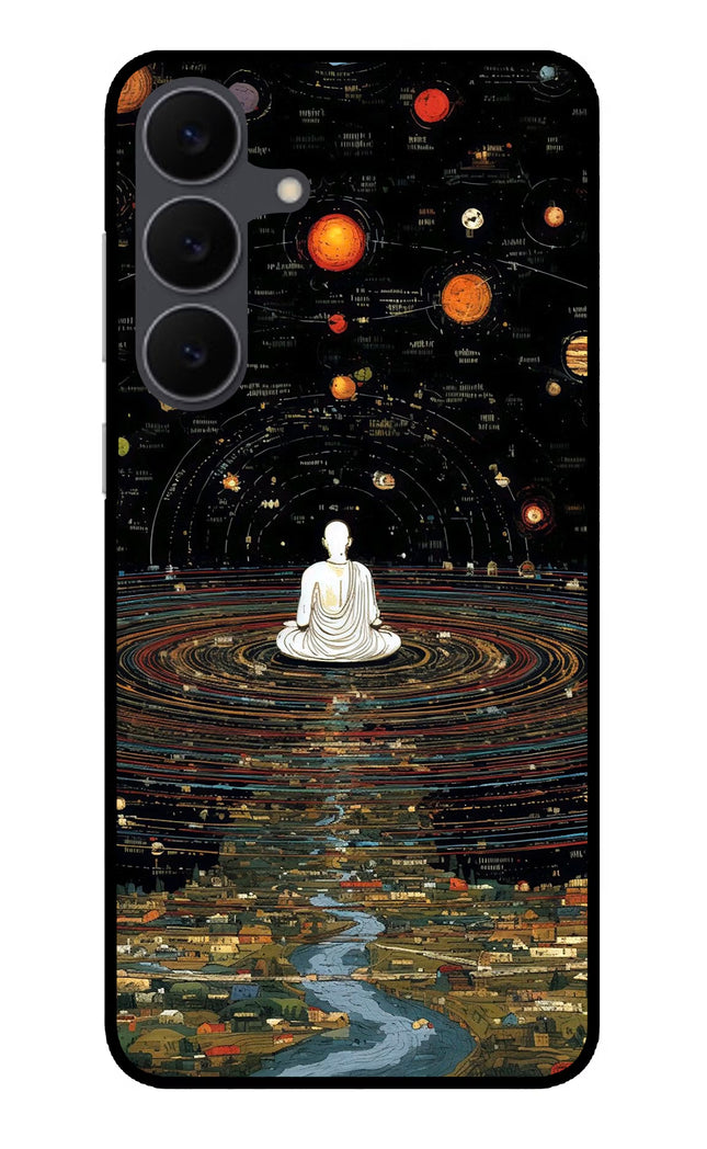 Space Monk Samsung S25 FE 5G Metal Case Back Cover by Casekaro
