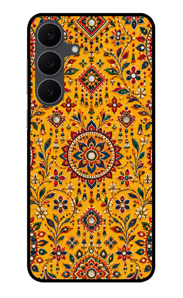 Sunlit Aura Samsung S25 FE 5G Metal Case Back Cover by Casekaro
