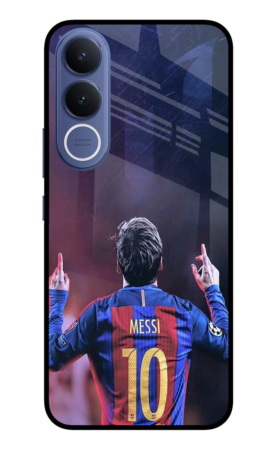 Messi Vivo V70 FE 5G Back Cover, Metal case