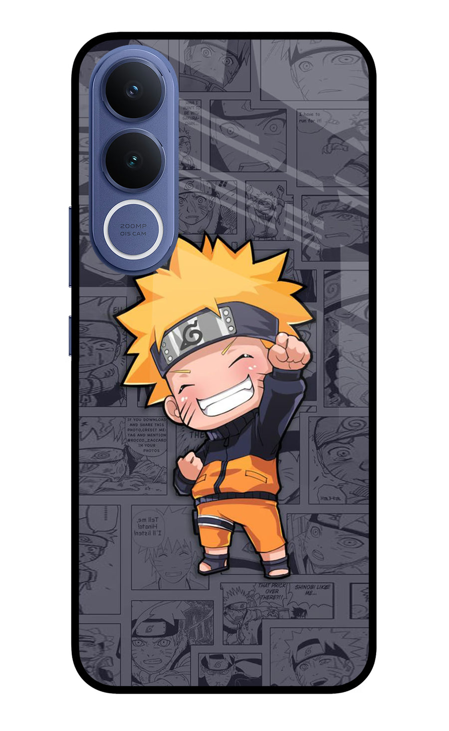 Chota Naruto Vivo V70 FE 5G Back Cover, Metal case