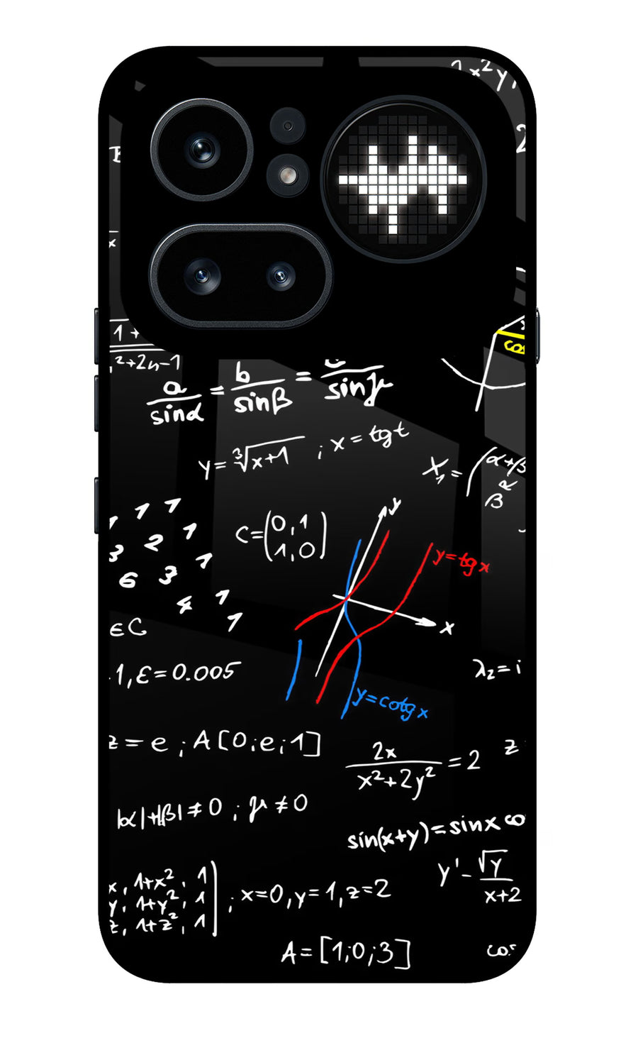 Mathematics Formula Nothing Phone 4a Pro Back Cover, Metal case