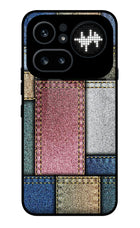 Multicolor Jeans Nothing Phone 4a Pro Metal Case Back Cover by Casekaro