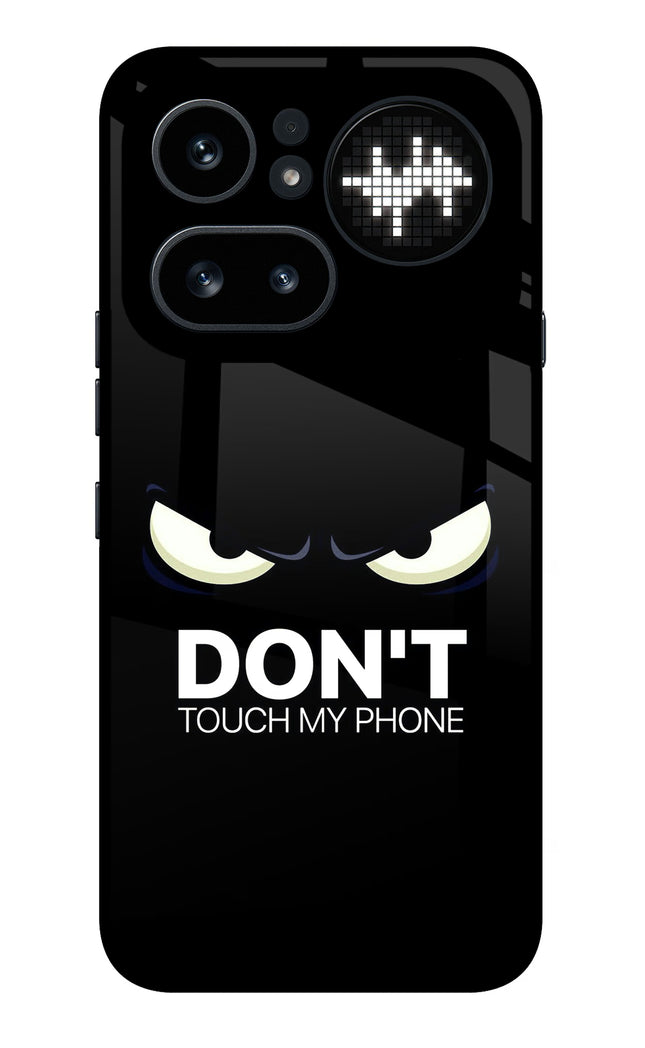 Don'T Touch My Phone Nothing Phone 4a Pro Metal Case Back Cover by Casekaro