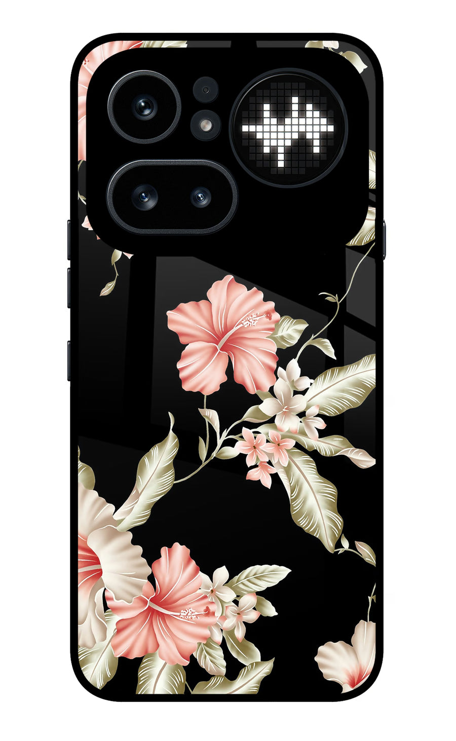 Flowers Nothing Phone 4a Pro Back Cover, Metal case