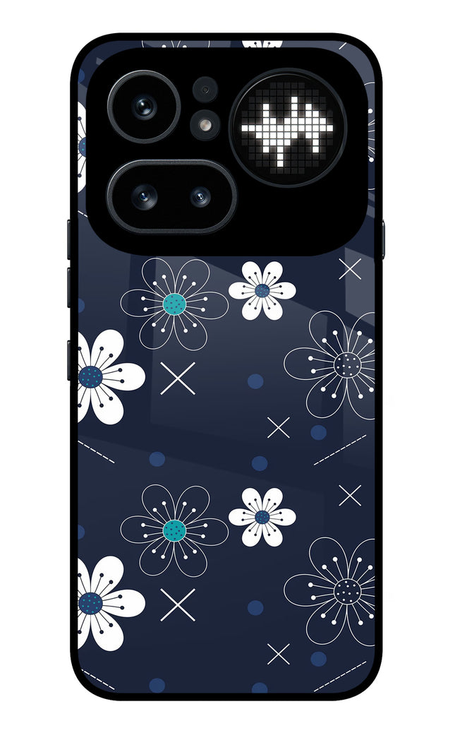 Flowers Nothing Phone 4a Pro Metal Case Back Cover by Casekaro