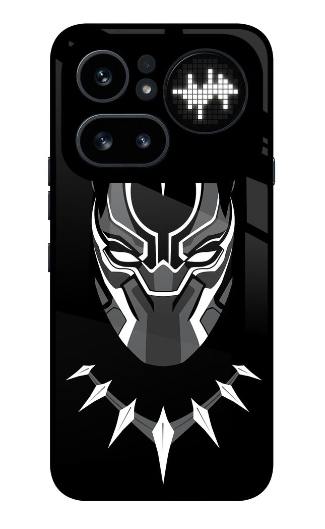 Black Panther Nothing Phone 4a Pro Metal Case Back Cover by Casekaro
