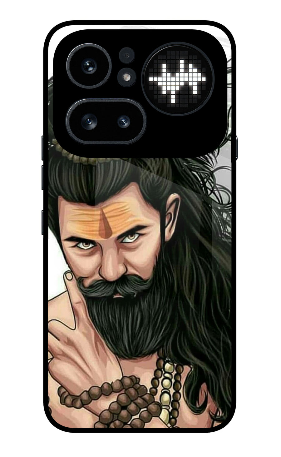 Mahadev Nothing Phone 4a Pro Back Cover, Metal case
