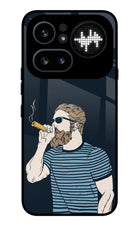 Smoking Nothing Phone 4a Pro Metal Case Back Cover by Casekaro