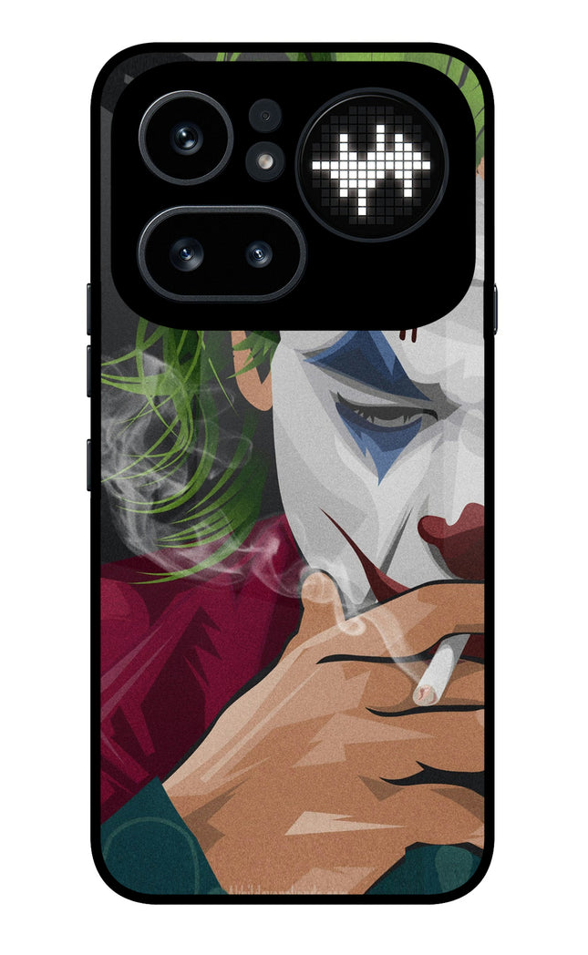 Joker Smoking Nothing Phone 4a Pro Metal Case Back Cover by Casekaro