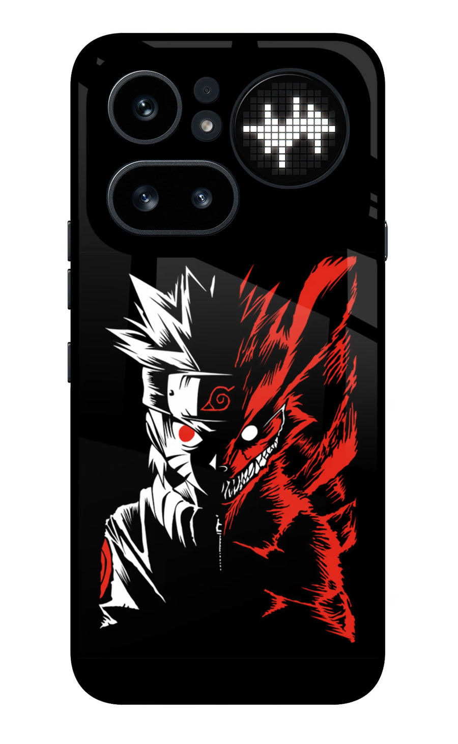 Naruto Two Face Nothing Phone 4a Pro Back Cover, Metal case