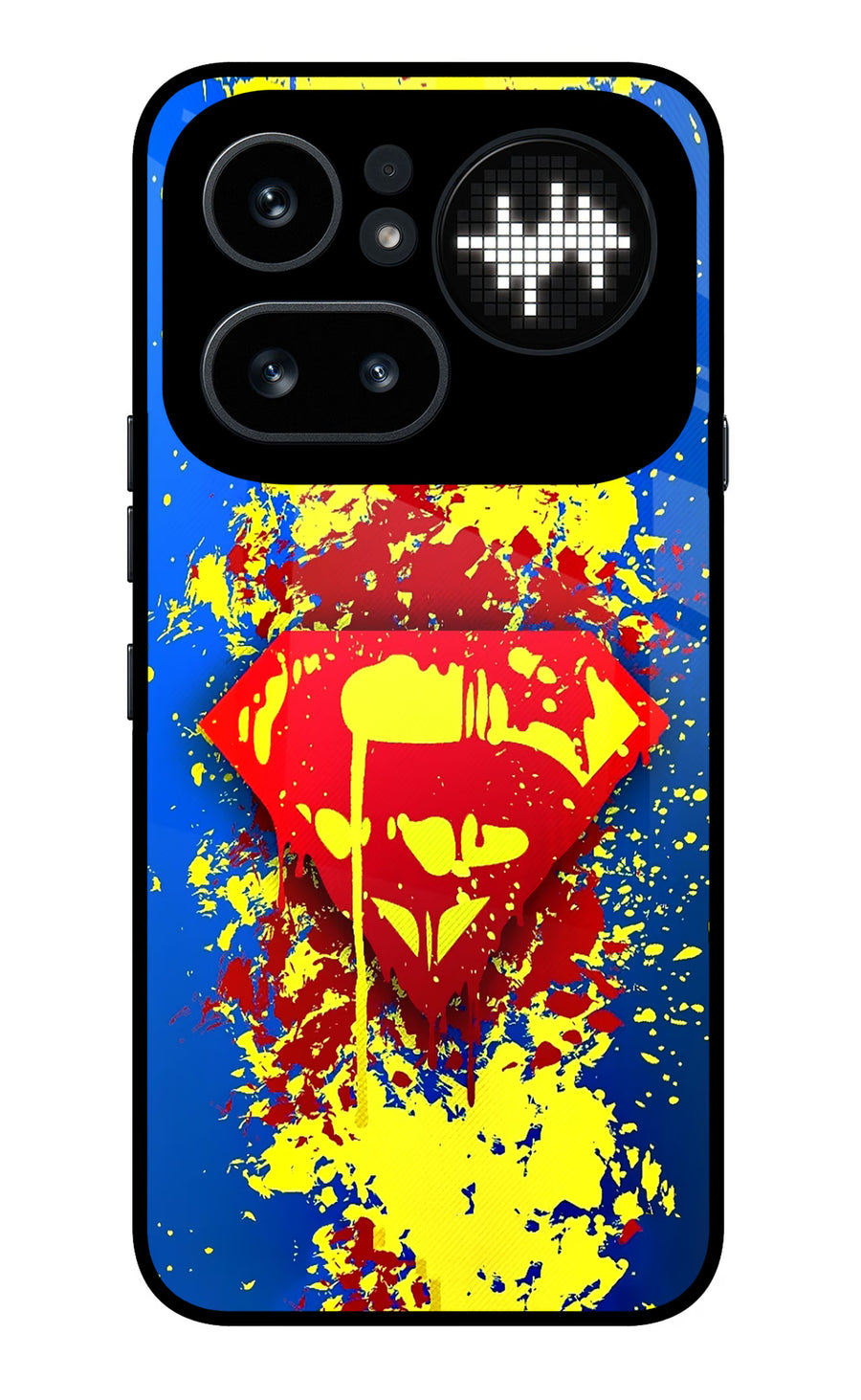 Superman logo Nothing Phone 4a Pro Back Cover, Metal case