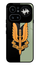 Balidan Logo Nothing Phone 4a Pro Metal Case Back Cover by Casekaro