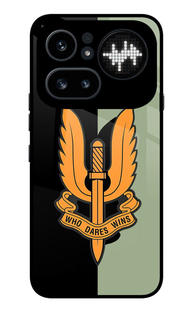 Balidan Logo Nothing Phone 4a Pro Metal Case Back Cover by Casekaro