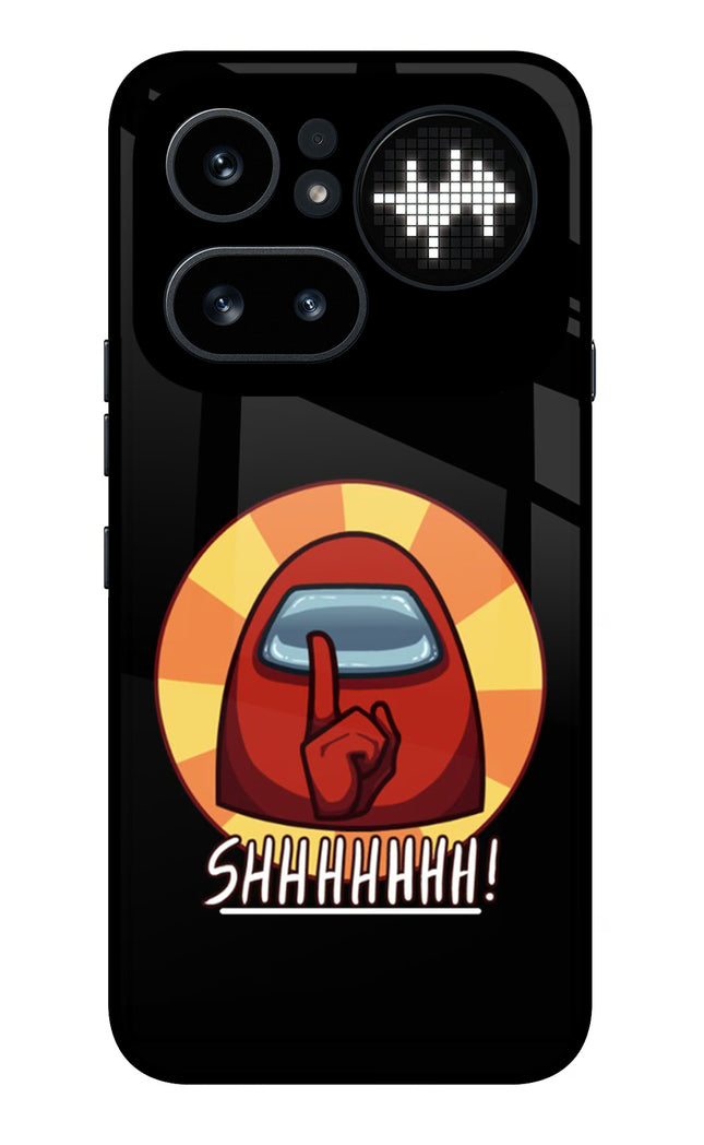 Among Us Shhh! Nothing Phone 4a Pro Metal Case Back Cover by Casekaro