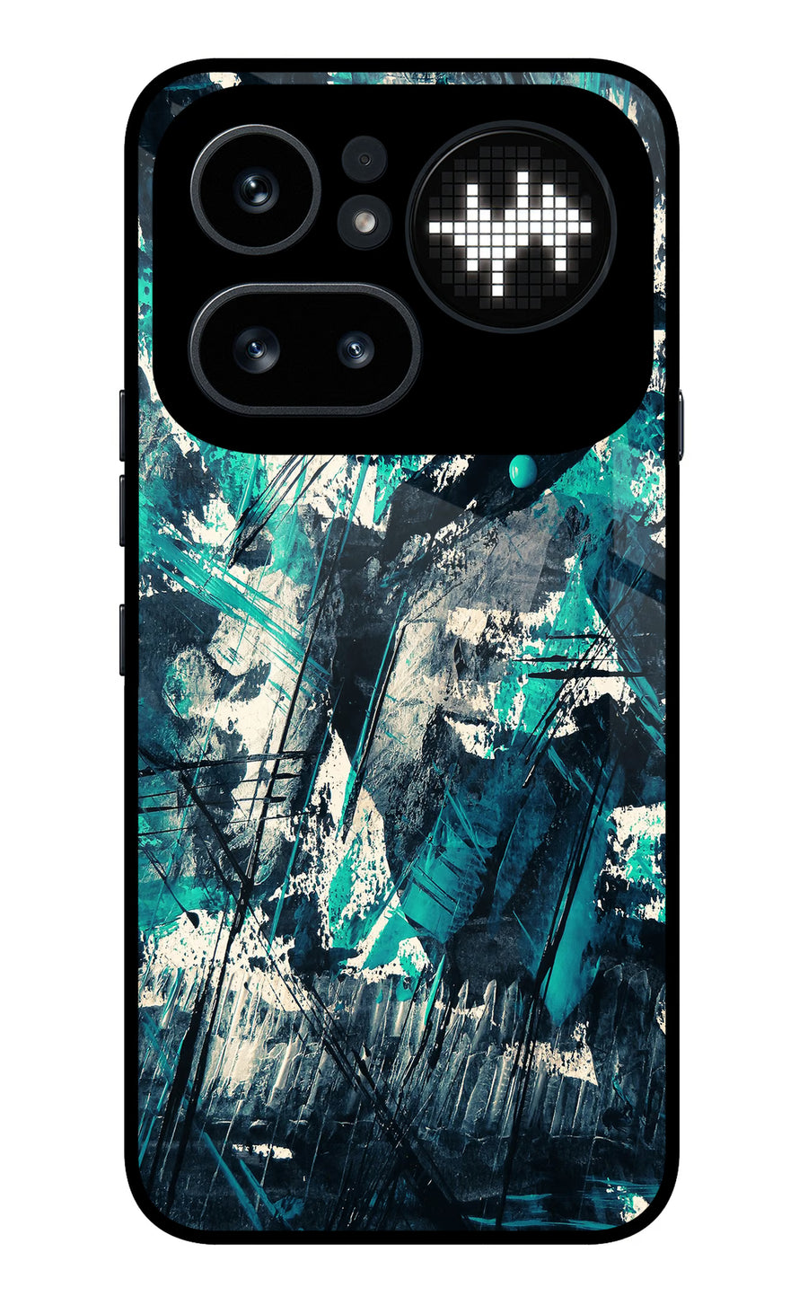 Artwork Nothing Phone 4a Pro Back Cover, Metal case