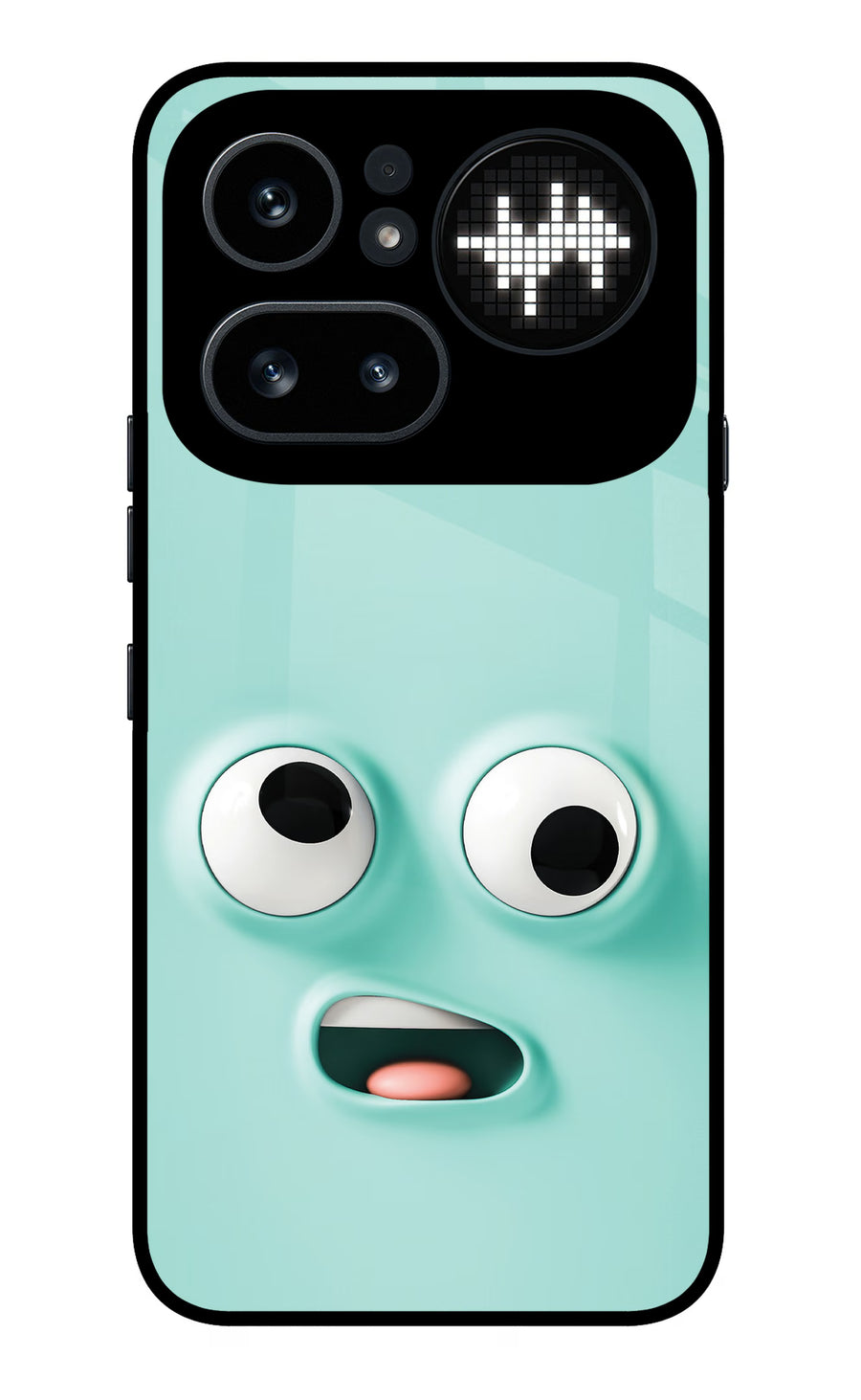 Funny Cartoon Nothing Phone 4a Pro Back Cover, Metal case